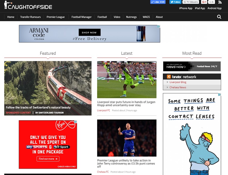 Football Blogs UK Top 10 Vuelio