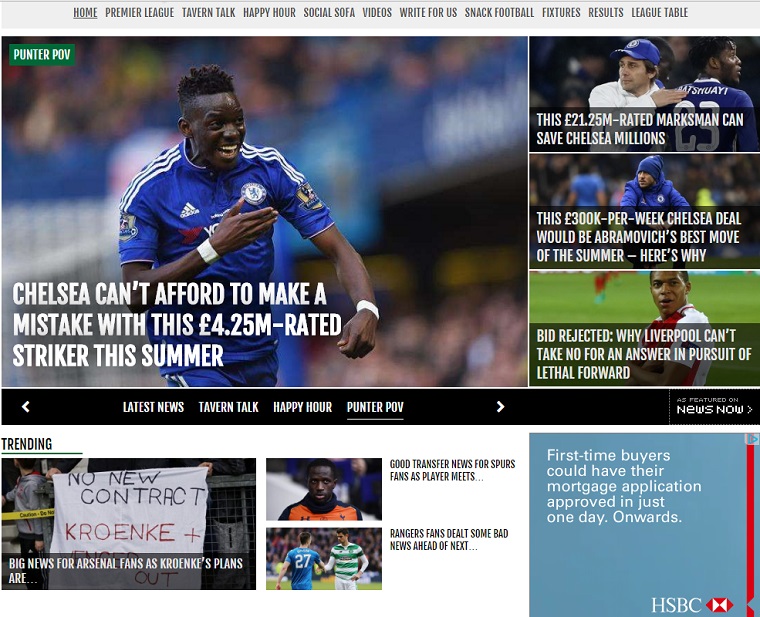 Football Blogs UK Top 10 Vuelio