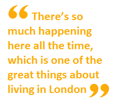 Julia Pearson, London on the Inside editor, talking about London