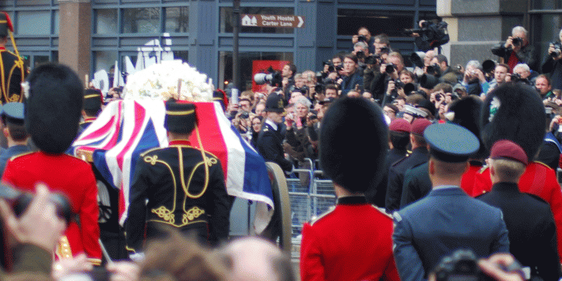 union jack coffin