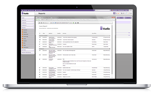 vuelio-case-management-software