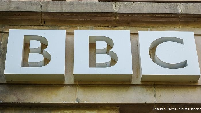 BBC Bristol logo 3D