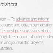 Guardian charity