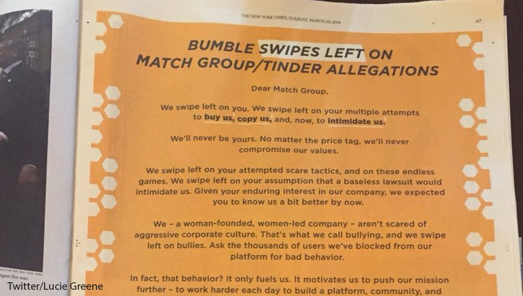 Bumble Match Group