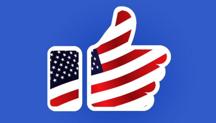 US election Facebook