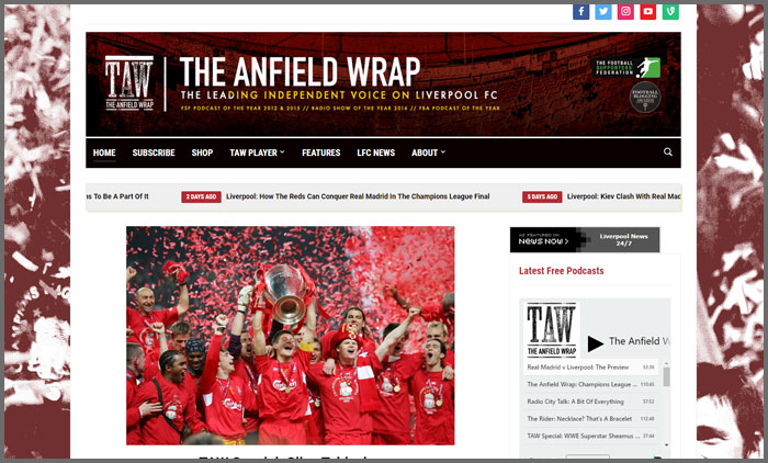 Football Blogs UK Top 10 | Vuelio