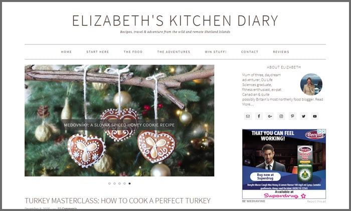 Elizabeth's Kitchen Diary