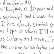 Alex Jacquot letter