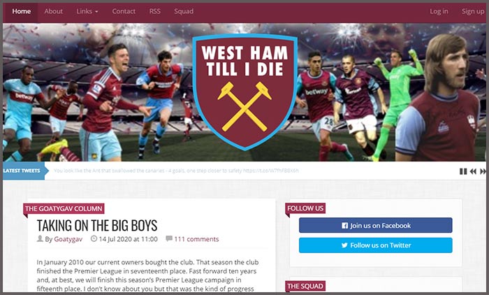 Blog football sales