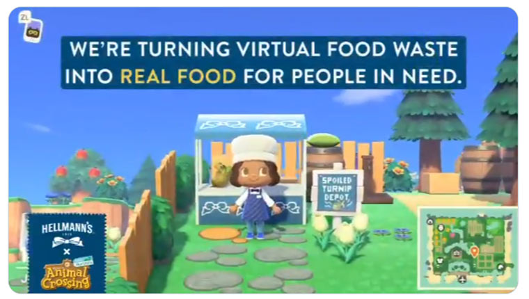 Christmas Ads 2020: Hellmann's Animal Crossing Island And