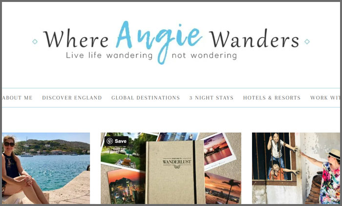 Where Angie Wanders