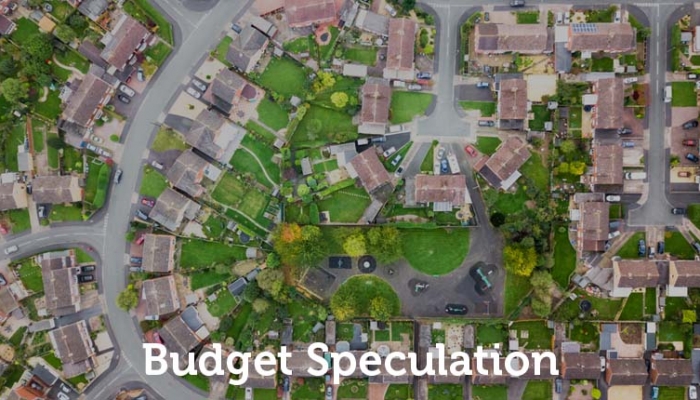 Budget speculation Housing