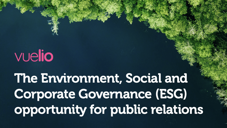 ESG whitepaper public relations