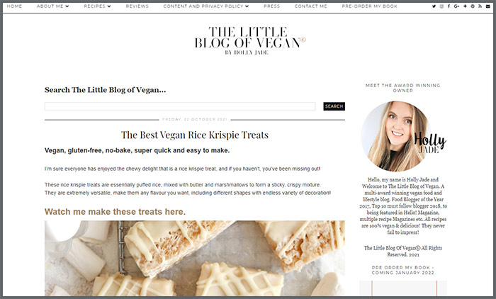 The Little Blog of Vegan