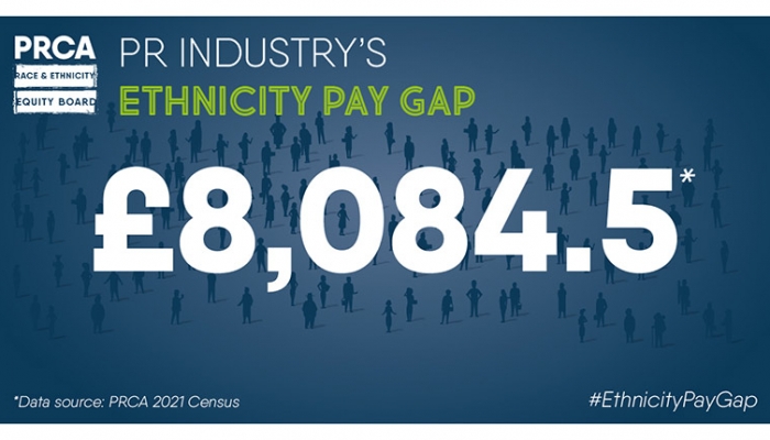 PRCA Ethnicity pay gap