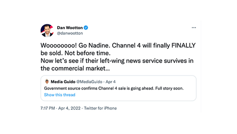 Dan Wootton tweet