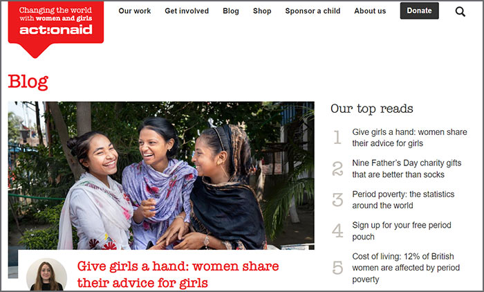 ActionAid Blog