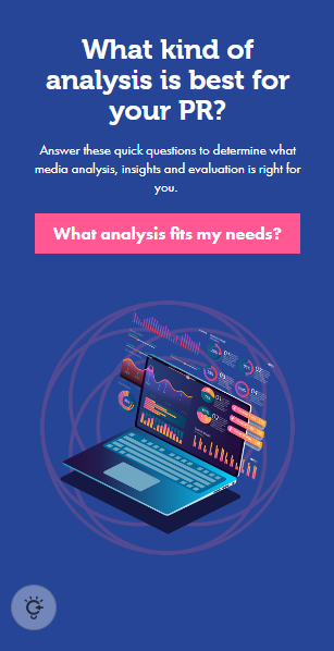 What kind of analysis is best for your PR