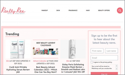 Top 10 UK Beauty Blogs | Vuelio