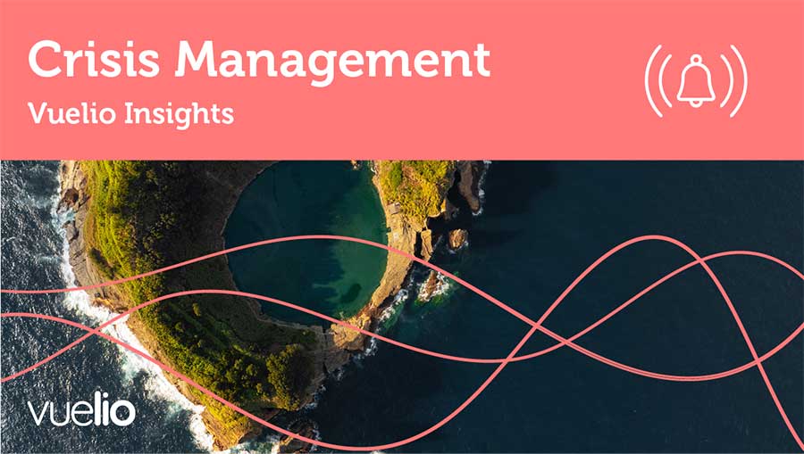 Crisis Management report from Vuelio Insights