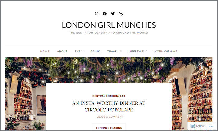 London Girl Munches