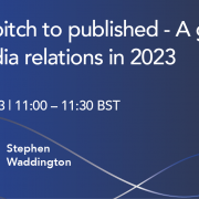 From Pitch to Published webinar