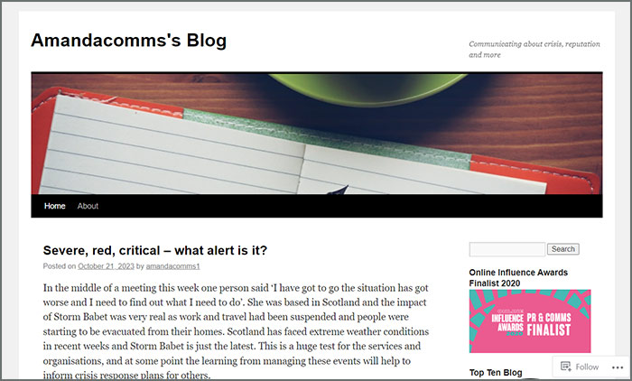 Amandacomm's Blog