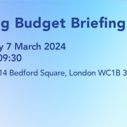 Spring Budget Briefing