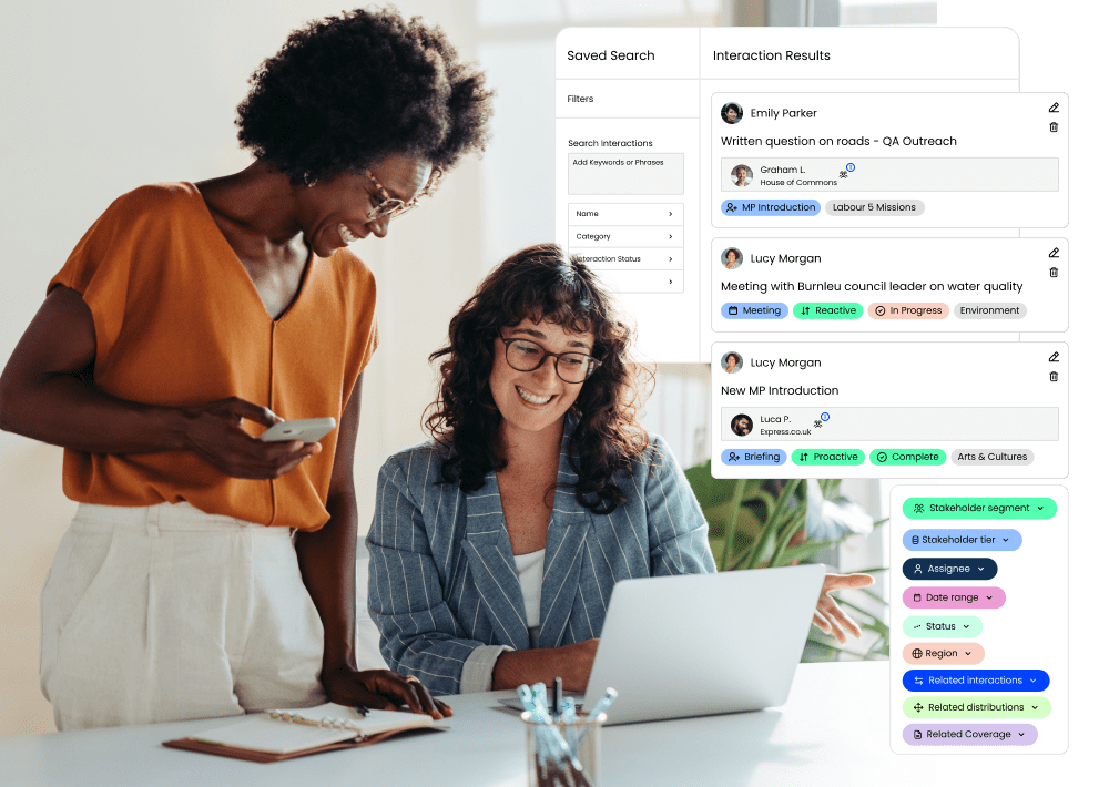 Identify key stakeholders with Vuelio media monitoring
