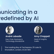 Communicating in a world redefined by AI