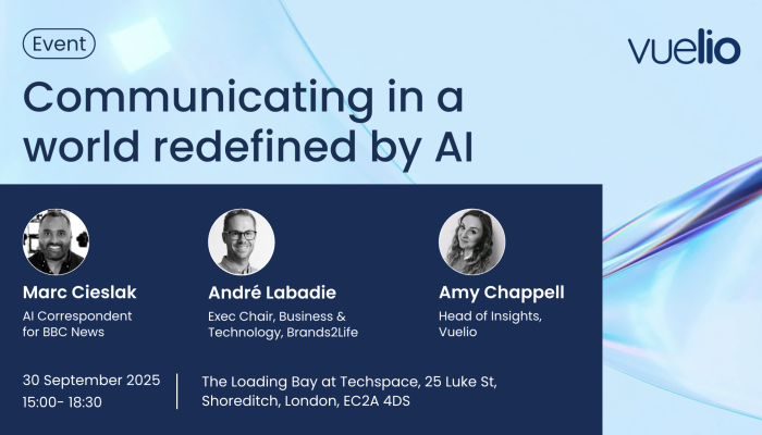 Communicating in a world redefined by AI