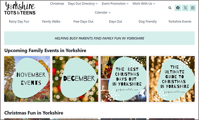 Yorkshire Tots to Teens