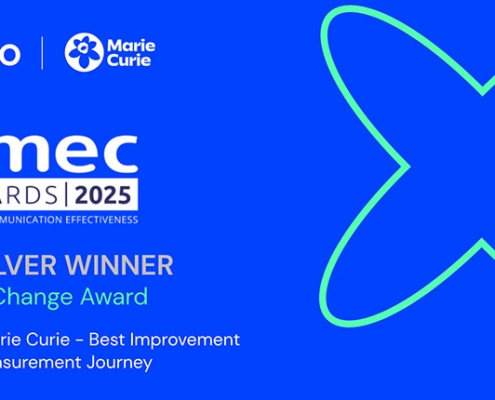 AMEC Silver win Vuelio Insights and Marie Curie