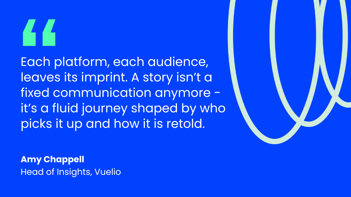 Amy Chappell quote on media fragmentation