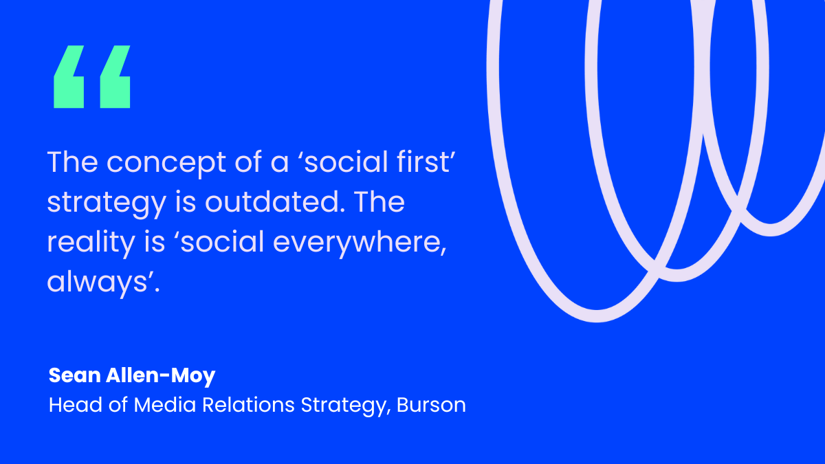 Sean Allen-Moy quote on media fragmentation