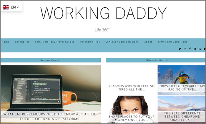 Working Daddy
