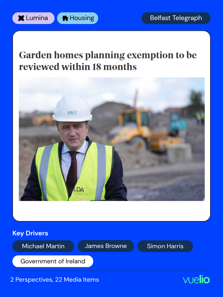 Lumina Stories & Perspectives graphic on UK housing May 2026