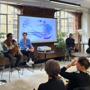 Panel at Vuelio event 'How AI is changing the way we communicate'